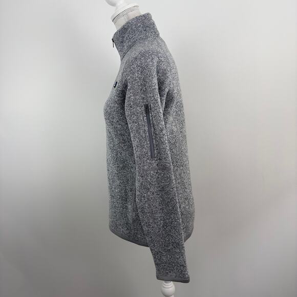 Patagonia Better Sweater 1/4-zip fleece gray pullover - Picture 3 of 11
